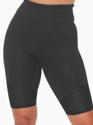 Bermuda Preta Lisa Fitness Feminina