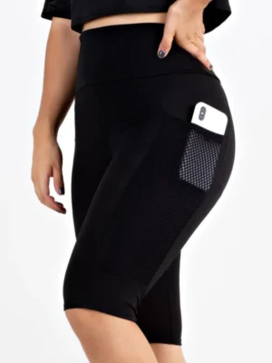 Bermuda Com Bolso Tela Fitness